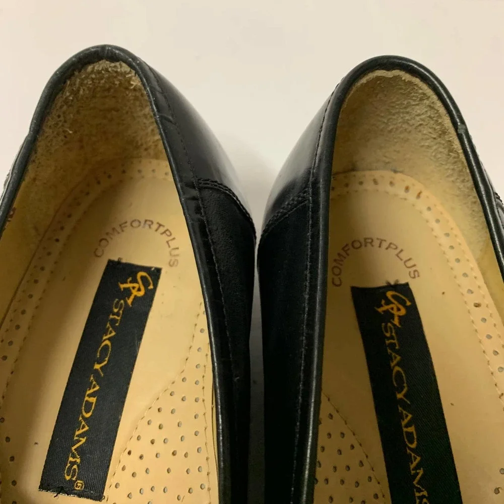Stacy Adams Leather Kiltie Tassel‎ Loafers Men's Size 10M